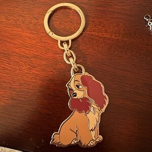 Kate Spade Lady and the Tramp Keychain